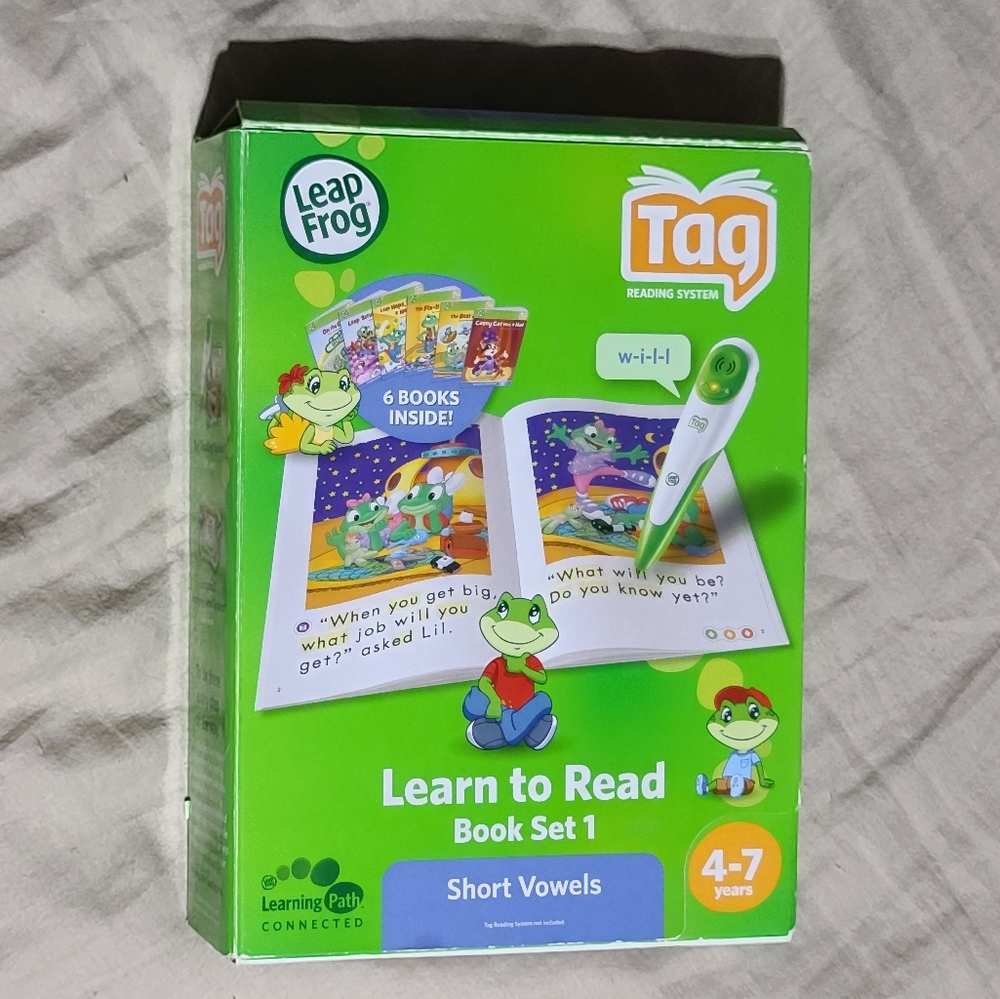 NEW Leapfrog Tag Learn to read